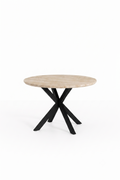 Ø120 Round Travertine Table (9005)