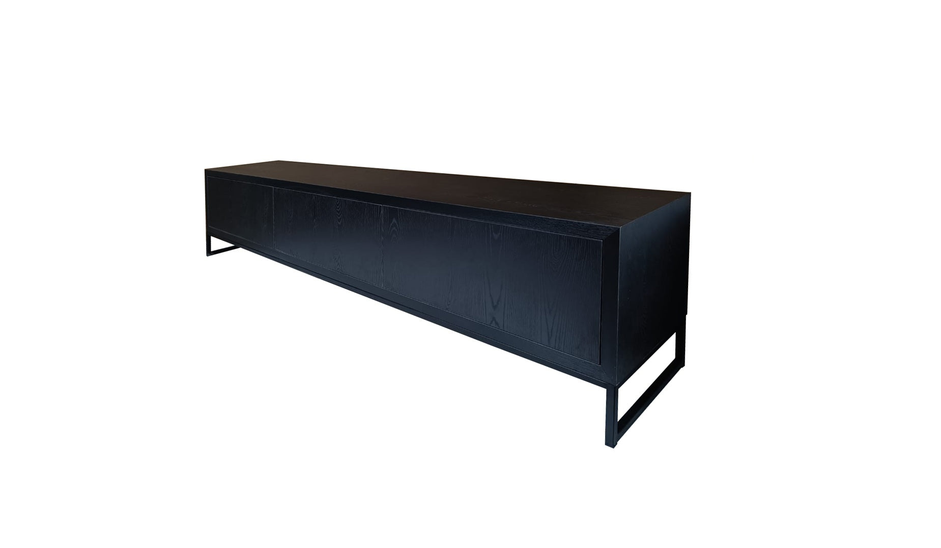 240 cm Siyah Meşe TV Ünitesi