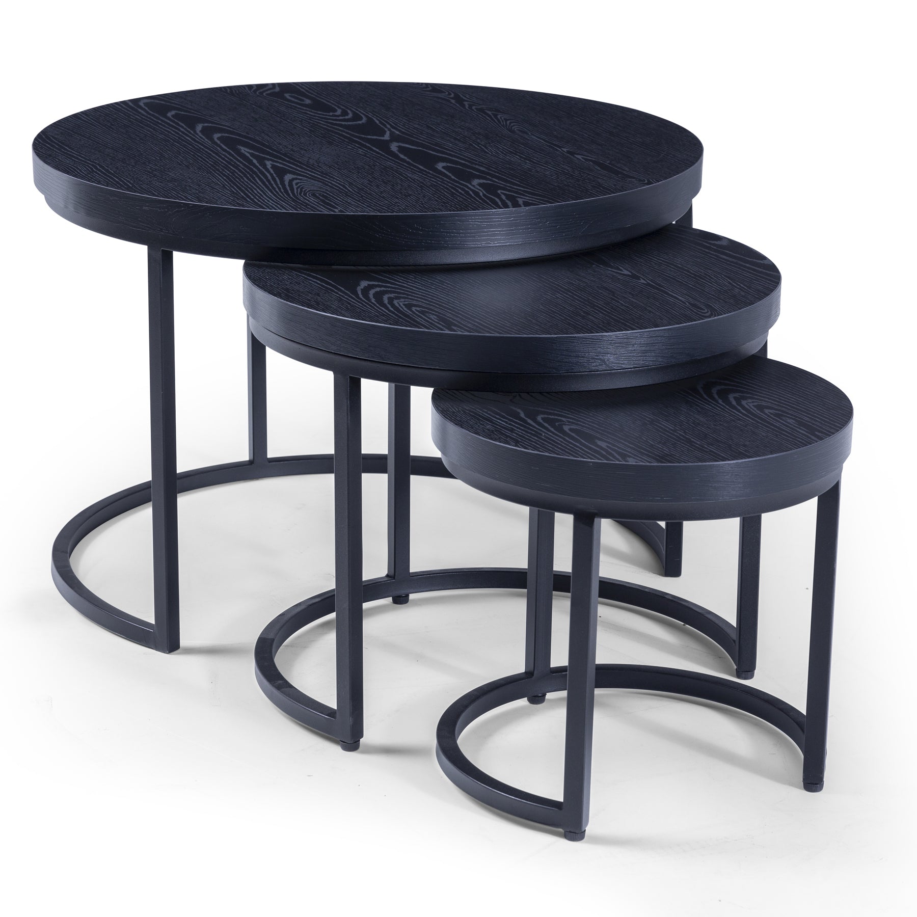 007 Zigon Sehpa Siyah Meşe